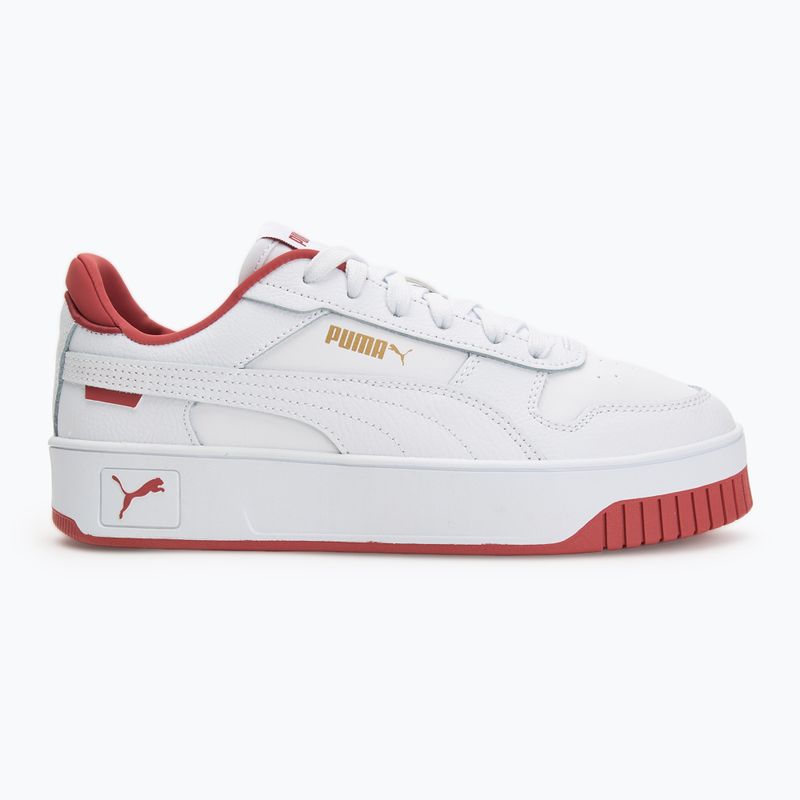 Дамски обувки Puma Carina Street puma puma white/astro red 2