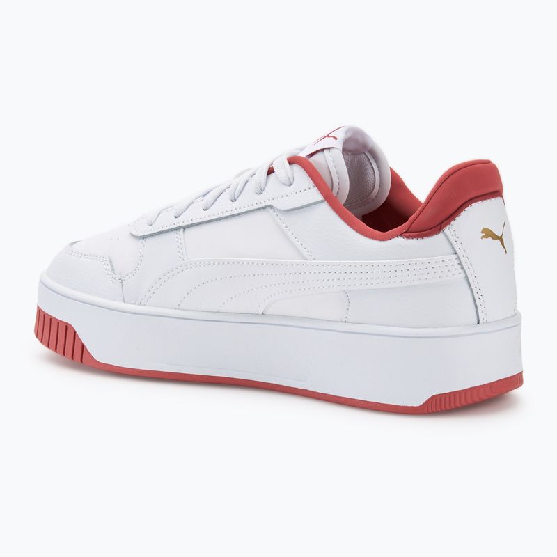 Дамски обувки Puma Carina Street puma puma white/astro red 3