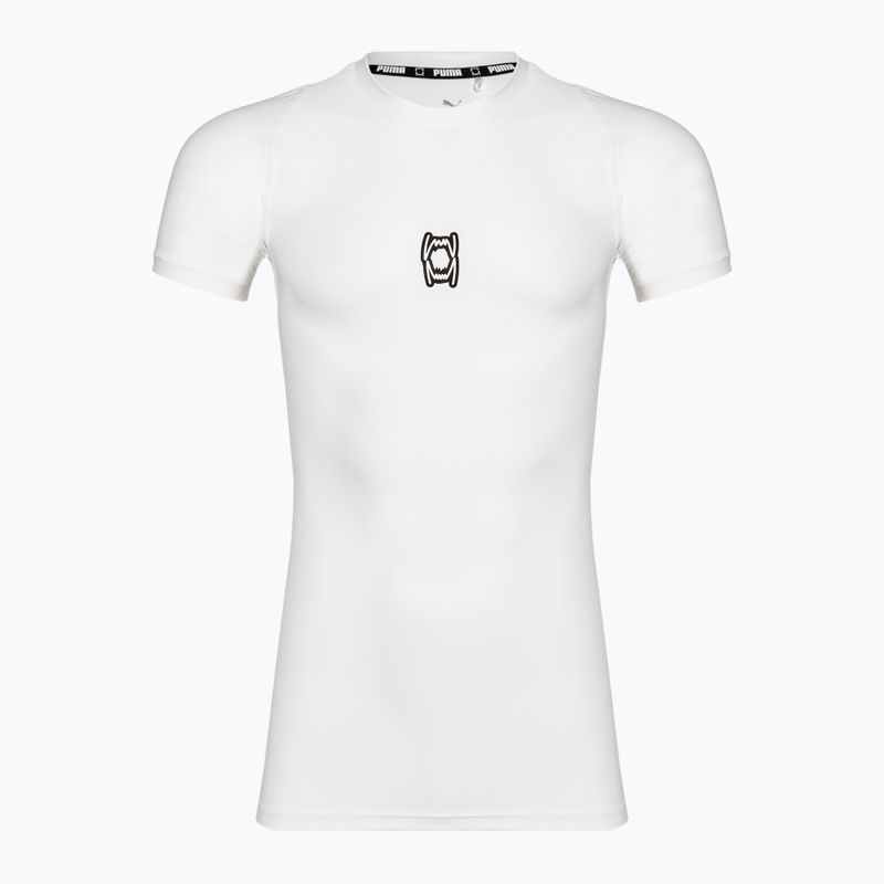 Мъжка баскетболна фланелка PUMA Hoops Team SS Baselayer puma white