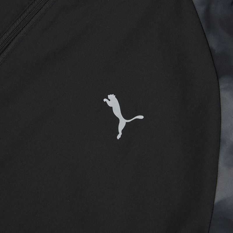 Дамско яке за бягане Puma Run AOP Favorite Woven Jacket black 3