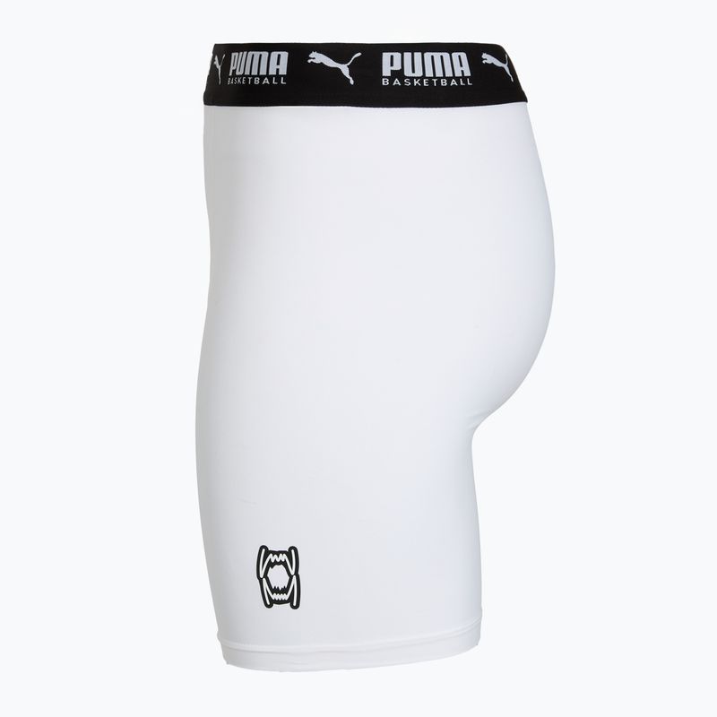 Мъжки баскетболни шорти PUMA Hoops Team Baselayer puma white 3