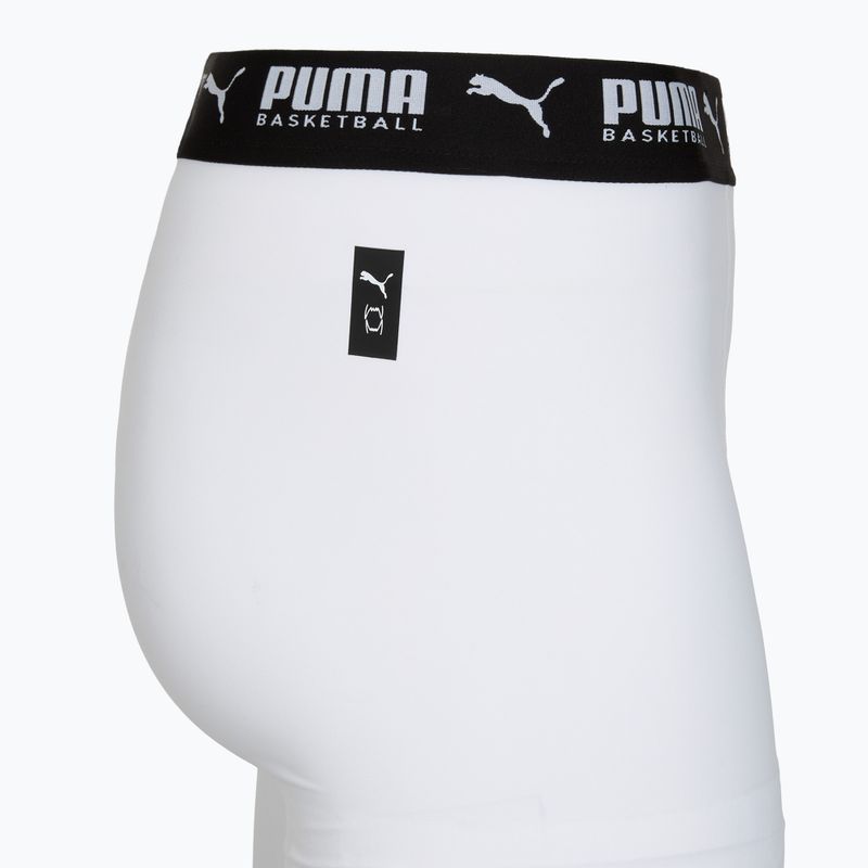 Мъжки баскетболни шорти PUMA Hoops Team Baselayer puma white 4
