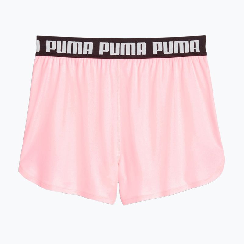 Дамски тренировъчни шорти PUMA Train All Day Knit 3" coral ice/puma black 2