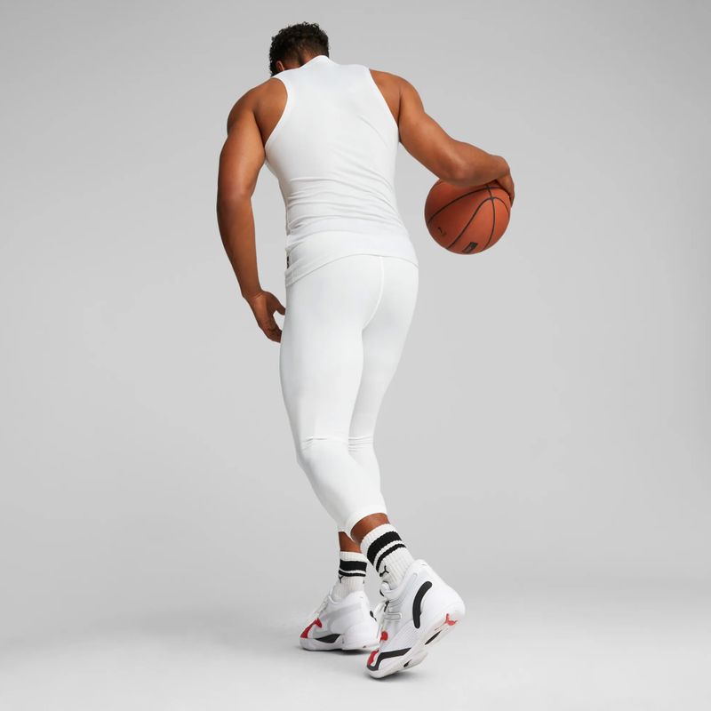 Мъжки баскетболен потник PUMA Hoops Team Slvs Baselayer puma white 5
