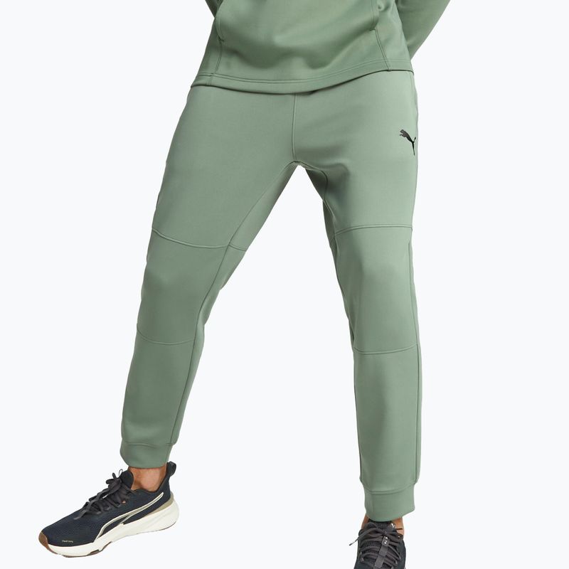 Мъжки тренировъчни панталони PUMA Fit Double Knit Jogger eucalyptus 6