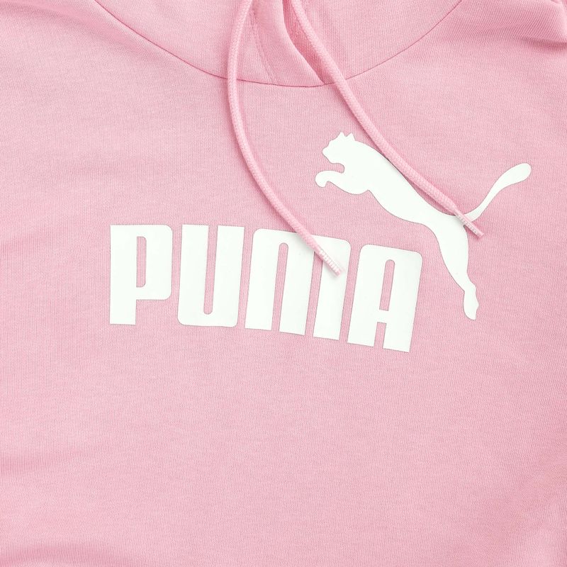 Puma ESS Logo Hoodie TR (S) розов лилав суитшърт 3