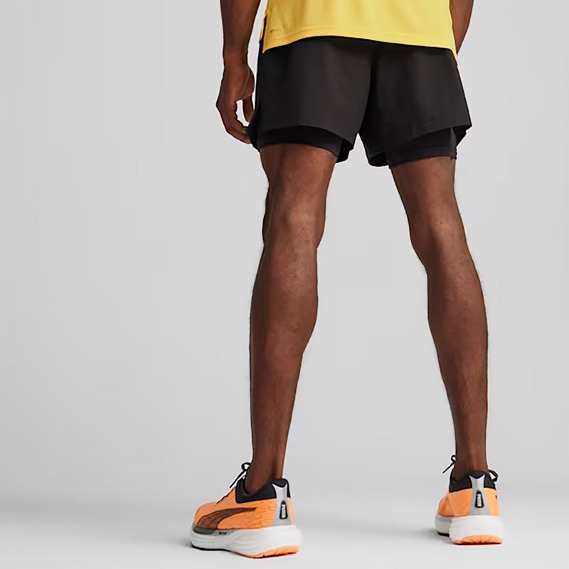 Мъжки къси панталони за бягане PUMA Run Velocity Ultraweave 2in1, черни 5