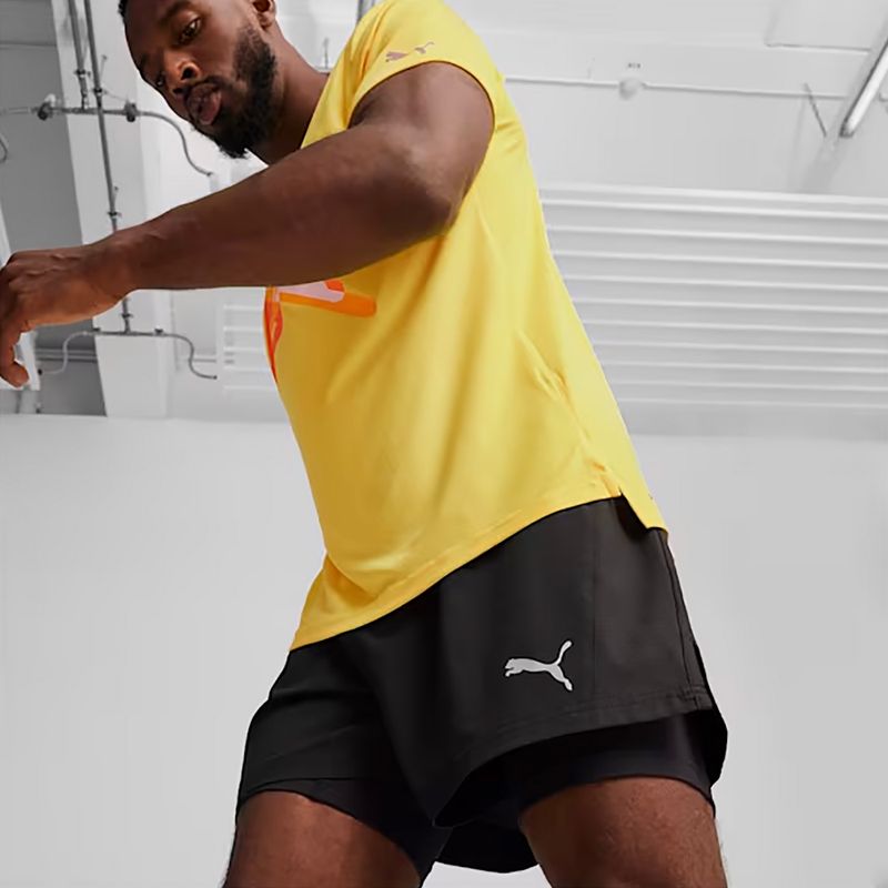 Мъжки къси панталони за бягане PUMA Run Velocity Ultraweave 2in1, черни 6