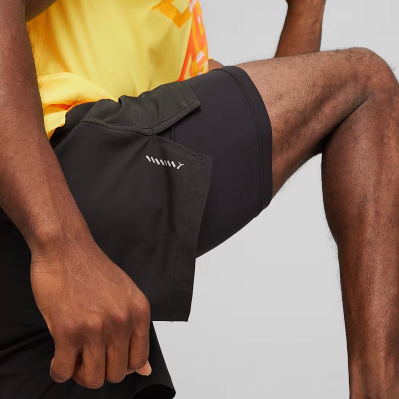 Мъжки къси панталони за бягане PUMA Run Velocity Ultraweave 2in1, черни 7