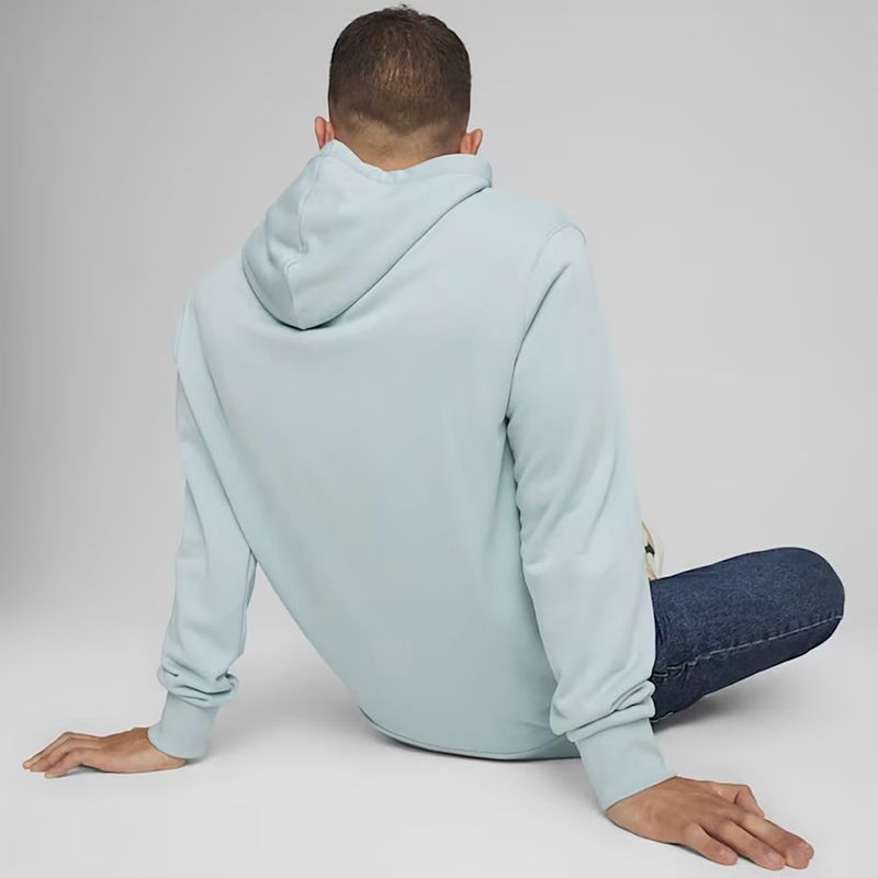 Мъжка блуза с качулка PUMA Power Graphic Hoodie TR turquoise surf 5