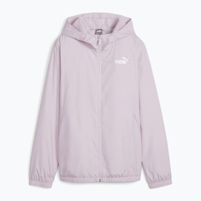 Дамско яке PUMA ESS Solid Windbreaker Hoodie grape mist