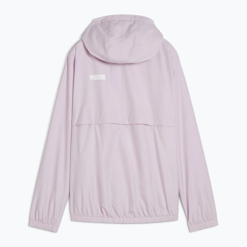 Дамско яке PUMA ESS Solid Windbreaker Hoodie grape mist 2