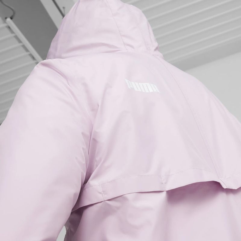 Дамско яке PUMA ESS Solid Windbreaker Hoodie grape mist 7