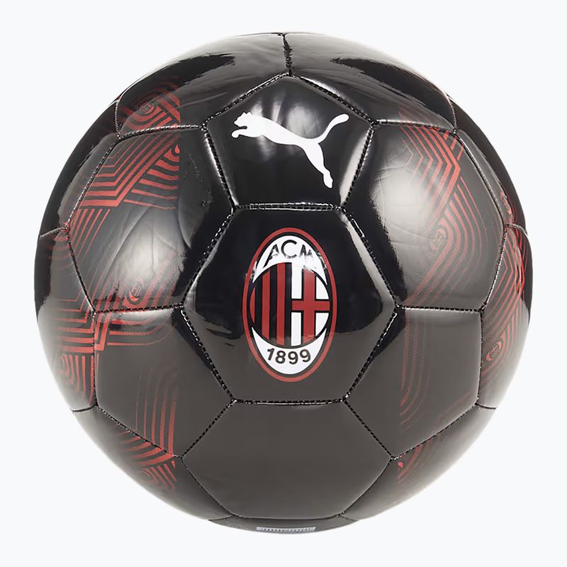 Футболна топка PUMA AC Milan FtblCore puma black/for all time red размер 5