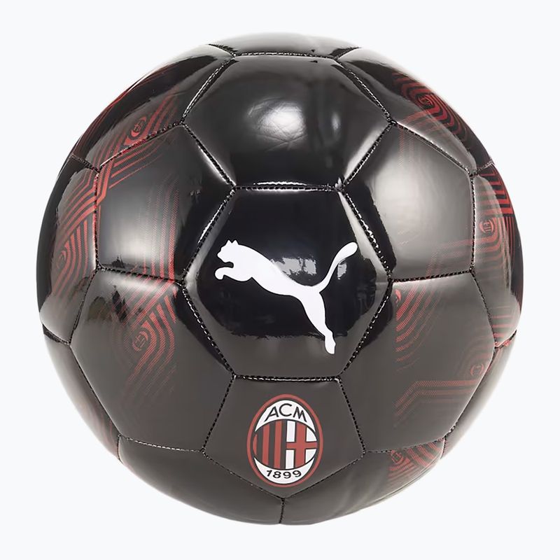 Футболна топка PUMA AC Milan FtblCore puma black/for all time red размер 5 2