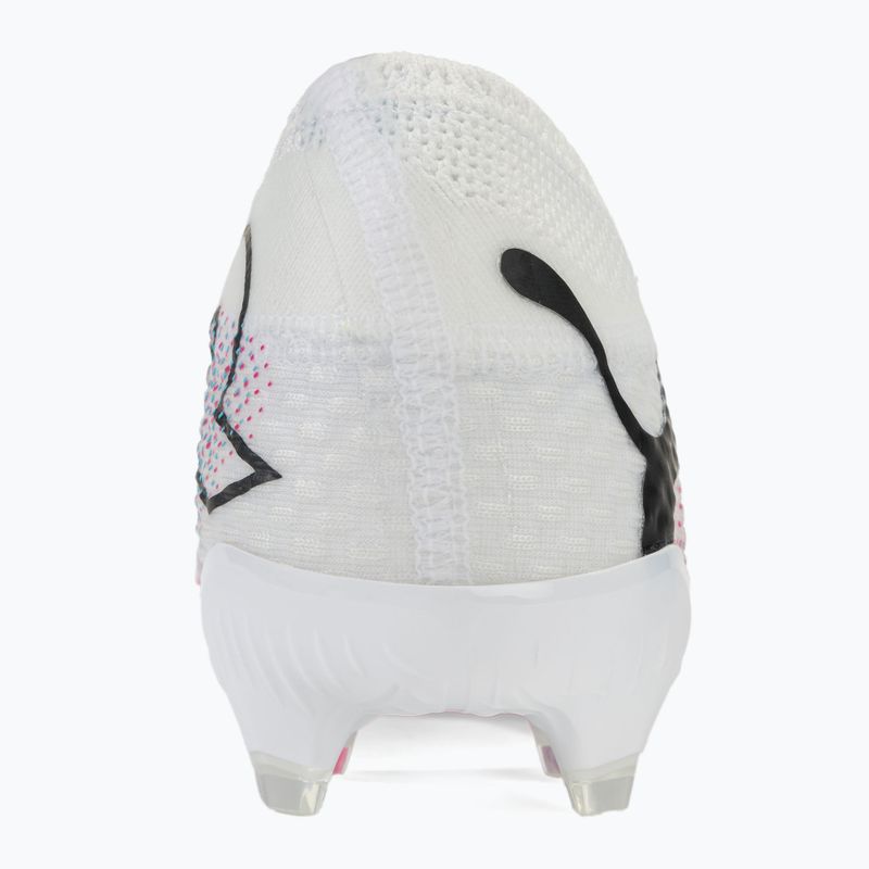 Футболни обувки PUMA Future 7 Ultimate Low FG/AG white/black/poison pink/bright aqua/silver mist 6