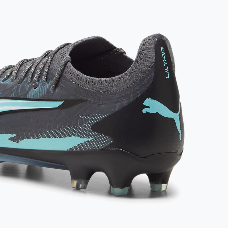 Футболни обувки PUMA Ultra Ultimate Rush FG/AG strong gray/puma white/electro aqua 13