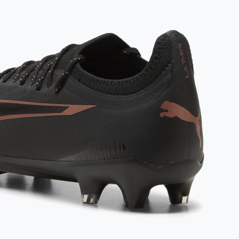 PUMA Ultra Ultimate FG/AG футболни обувки puma black/copper rose 8