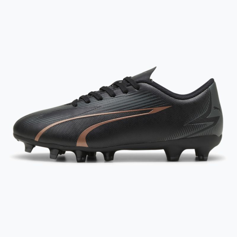 PUMA Ultra Play FG/AG Jr детски футболни обувки puma black/copper rose 8