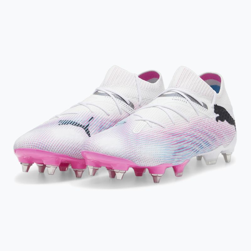 Футболни обувки PUMA Future 7 Ultimate Rush FG/AG strong grey/cool dark grey/electric lime 10