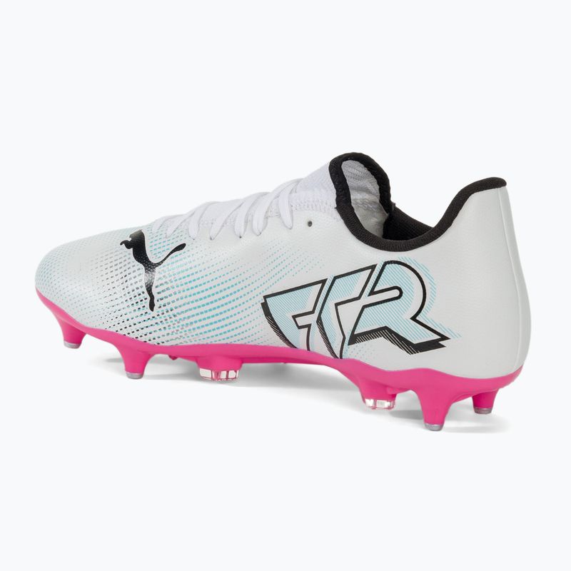 Футболни обувки Puma Future 7 Play MxSG puma white/puma black/poison pink 3