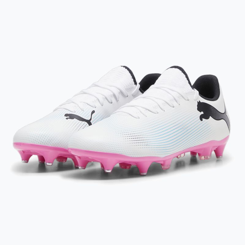 Футболни обувки Puma Future 7 Play MxSG puma white/puma black/poison pink 10