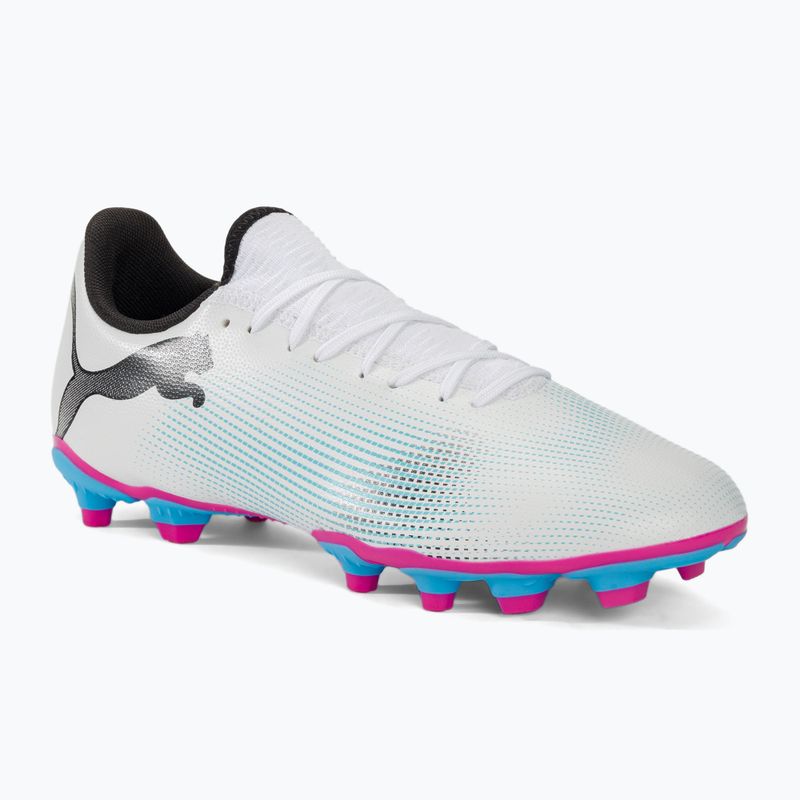 Футболни обувки PUMA Future 7 Play FG/AG puma white/puma black/poison pink