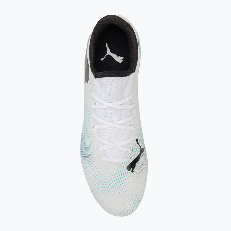 Футболни обувки PUMA Future 7 Play FG/AG puma white/puma black/poison pink 5