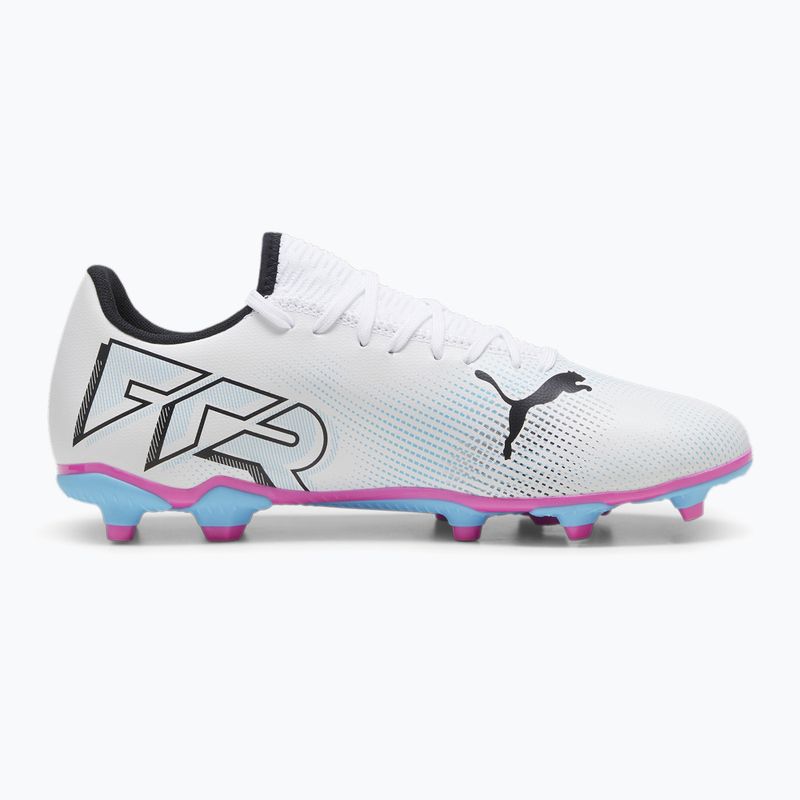 Футболни обувки PUMA Future 7 Play FG/AG puma white/puma black/poison pink 9