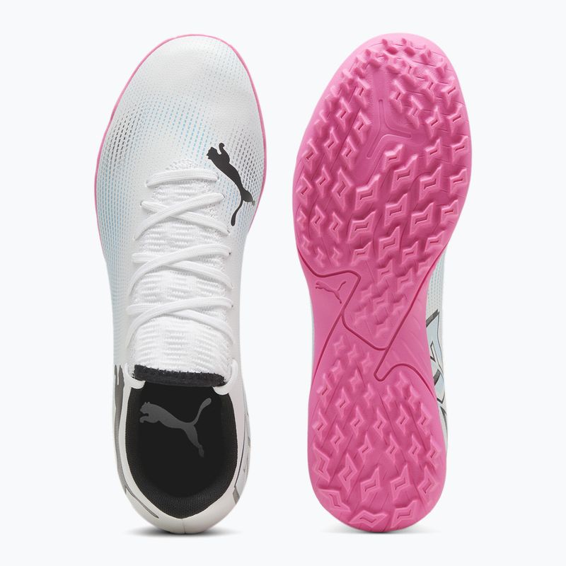 Футболни обувки Puma Future 7 Play TT puma white/puma black/poison pink 11