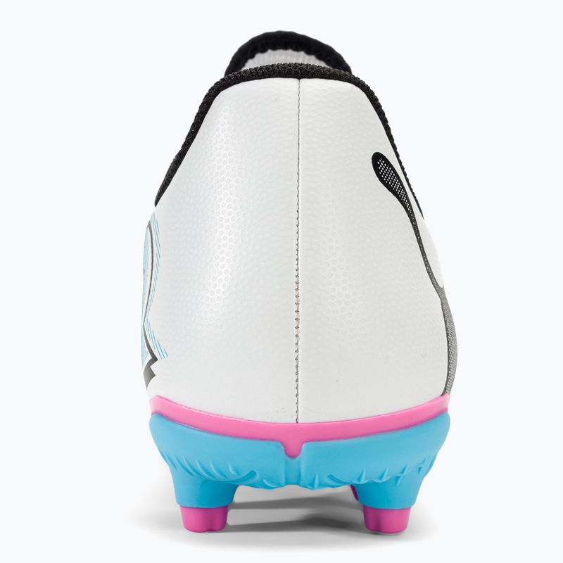 Детски футболни обувки PUMA Future 7 Play FG/AG puma white/puma black/poison pink 6