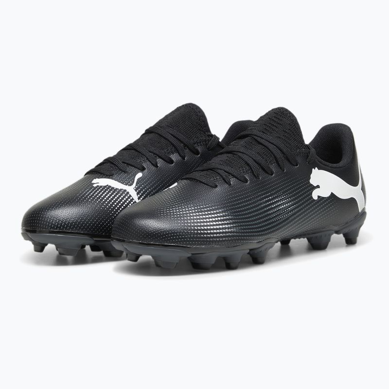 Детски футболни обувки PUMA Future 7 Play FG/AG puma black/puma white 10
