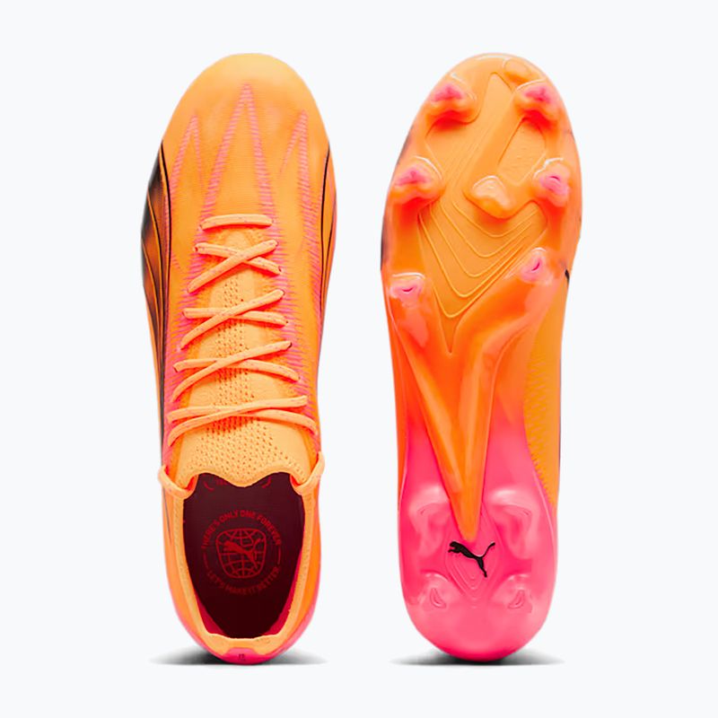 Футболни обувки PUMA Ultra Ultimate FG/AG sunset glow/puma black/sun stream 11
