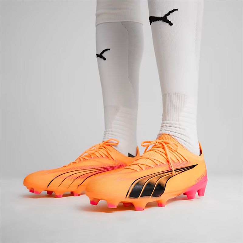 Футболни обувки PUMA Ultra Ultimate FG/AG sunset glow/puma black/sun stream 16