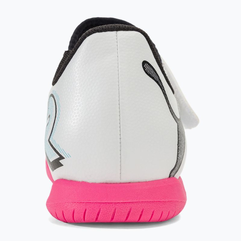 Детски футболни обувки PUMA Future 7 Play IT V puma white/puma black/poison pink 6