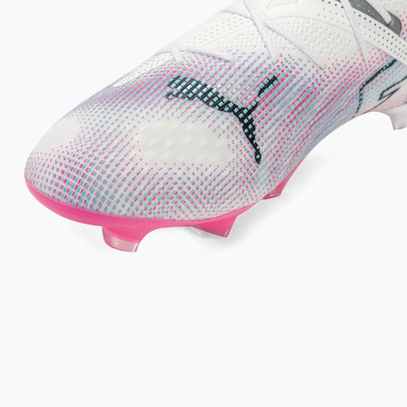 Футболни обувки PUMA Future 7 Ultimate FG/AG puma white/puma black/poison pink 7