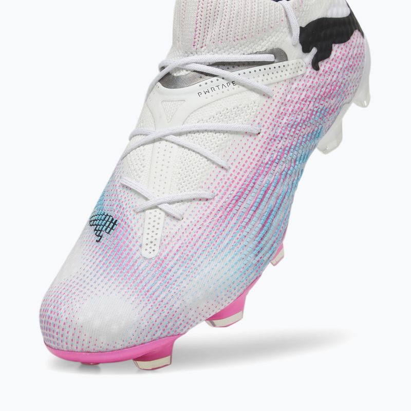Футболни обувки PUMA Future 7 Ultimate FG/AG puma white/puma black/poison pink 9