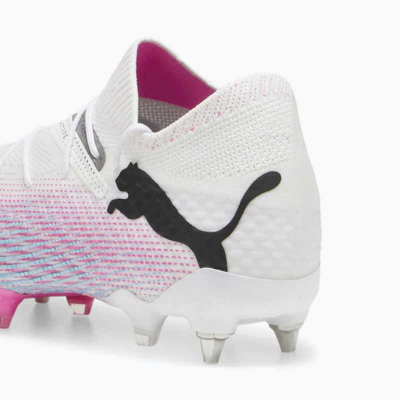 Футболни обувки PUMA Future 7 Ultimate MxSG puma white/puma black/poison pink 13