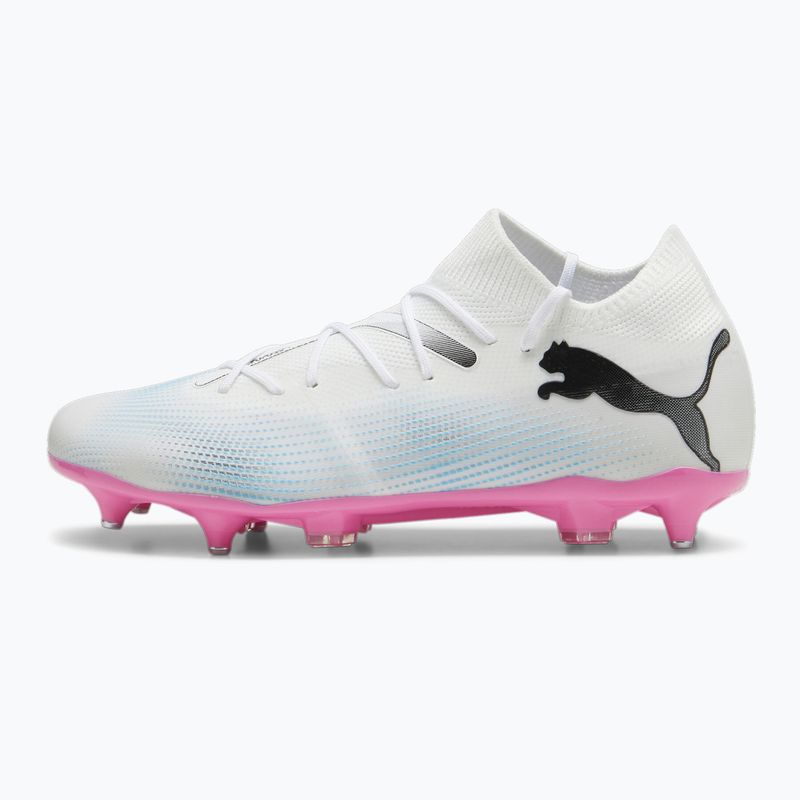 Футболни обувки Puma Future 7 Match MxSG puma white/puma black/poison pink 8