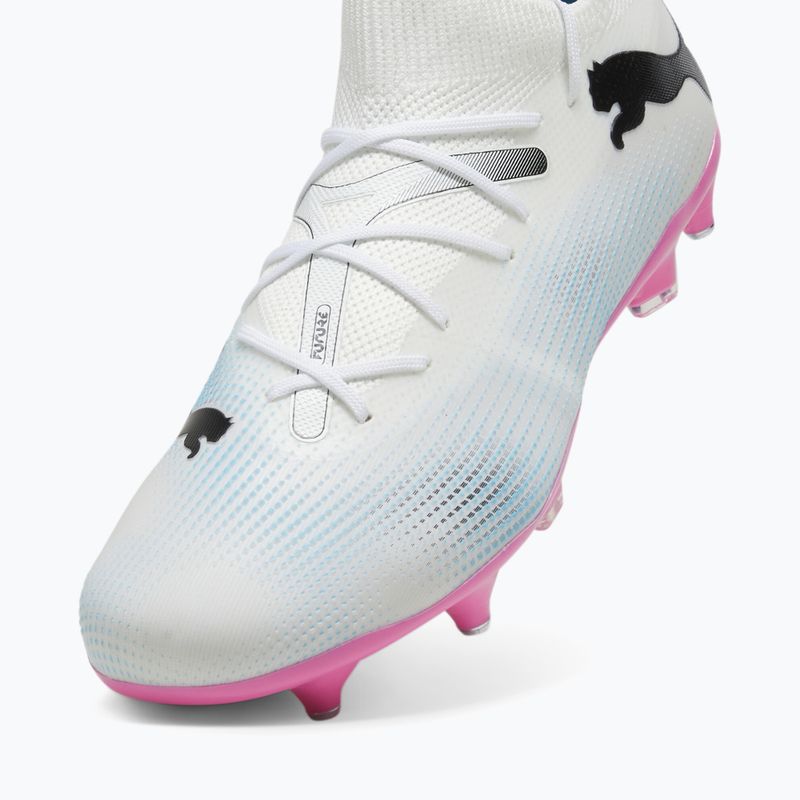 Футболни обувки Puma Future 7 Match MxSG puma white/puma black/poison pink 12