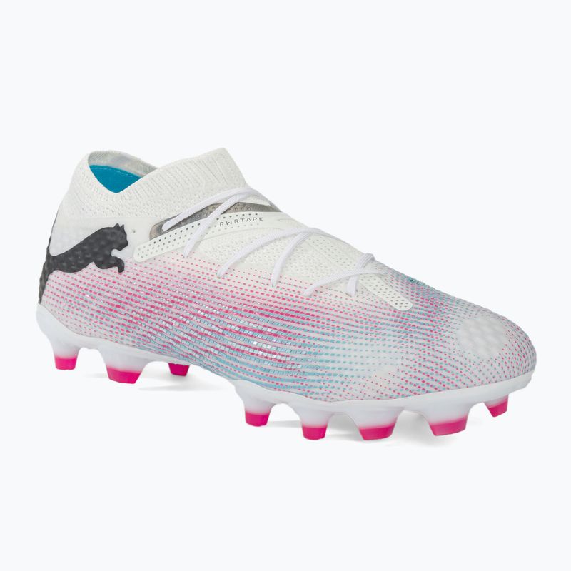 Футболни обувки PUMA Future 7 Pro+ FG/AG puma white/puma black/poison pink