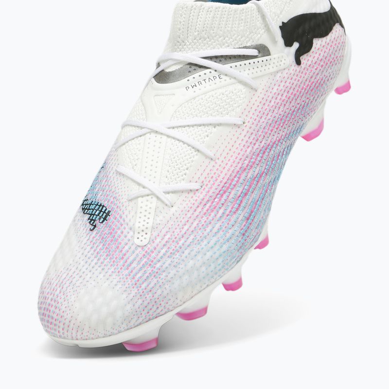 Футболни обувки PUMA Future 7 Pro+ FG/AG puma white/puma black/poison pink 12