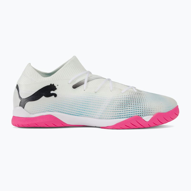 Футболни обувки PUMA Future 7 Match IT puma white/puma black/poison pink 2