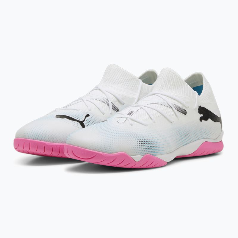 Футболни обувки PUMA Future 7 Match IT puma white/puma black/poison pink 10