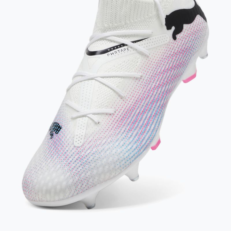Футболни обувки PUMA Future 7 Pro MxSG puma white/puma black/poison pink 12