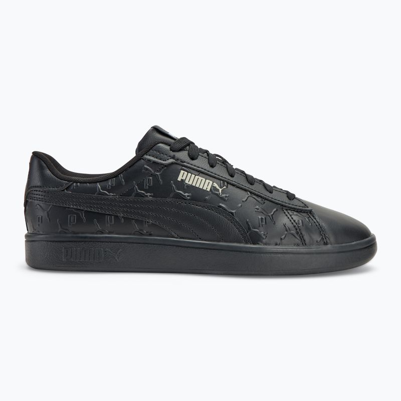Обувки Puma Smash 3.0 Superlogo puma black/smoke grey/puma white 2