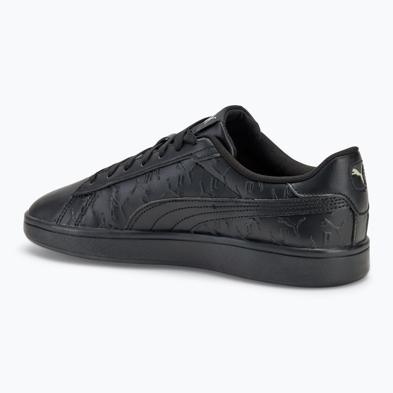 Обувки Puma Smash 3.0 Superlogo puma black/smoke grey/puma white 3