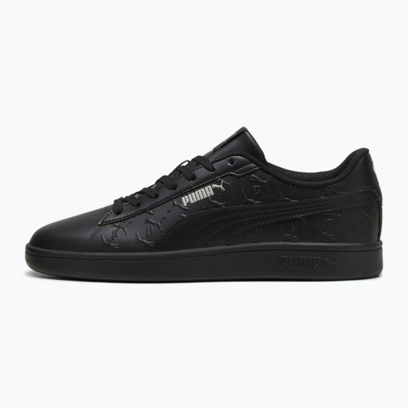 Обувки Puma Smash 3.0 Superlogo puma black/smoke grey/puma white 9