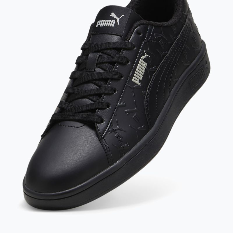 Обувки Puma Smash 3.0 Superlogo puma black/smoke grey/puma white 12