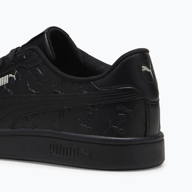 Обувки Puma Smash 3.0 Superlogo puma black/smoke grey/puma white 13